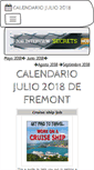 Mobile Screenshot of calendario-julio.com