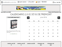 Tablet Screenshot of calendario-julio.com